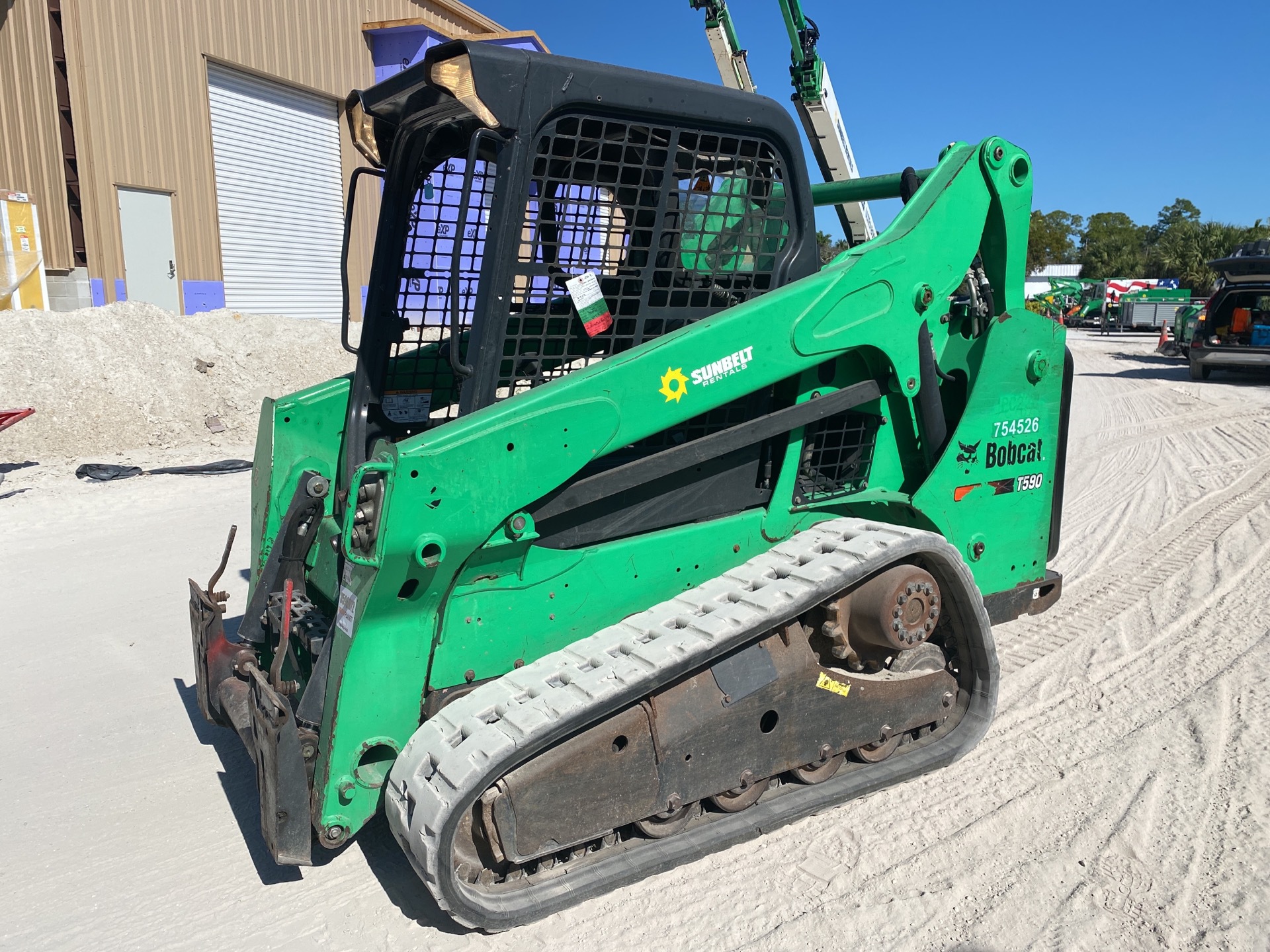 2015 Bobcat T590 Compact Track Loader