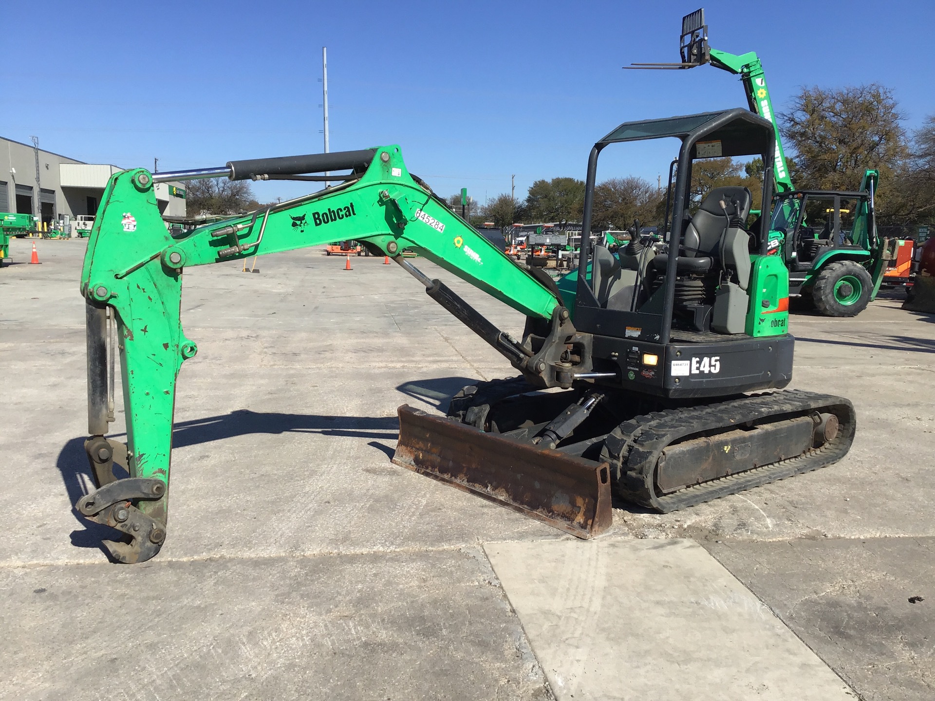 2014 Bobcat E45 Mini Excavator