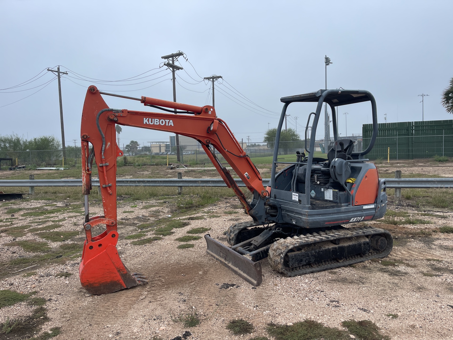 2014 Kubota KX71-3S4R1 Mini Excavator