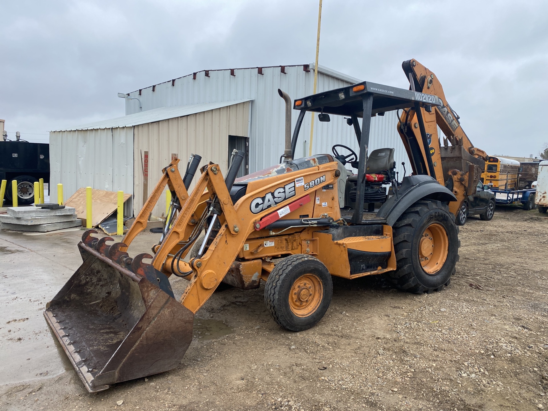 2012 Case 580N 4x2 Backhoe Loader