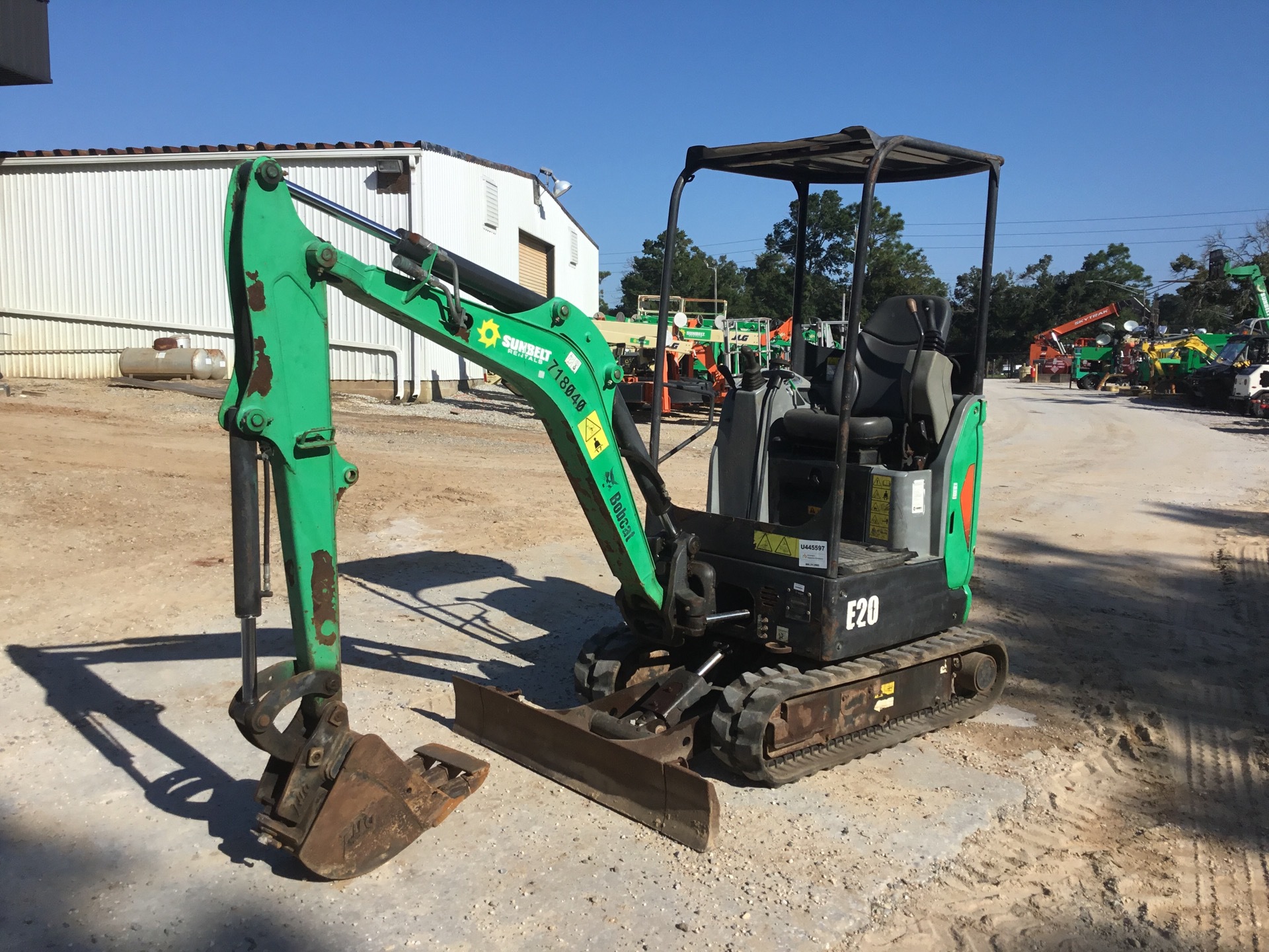 2015 Bobcat E20 Mini Excavator