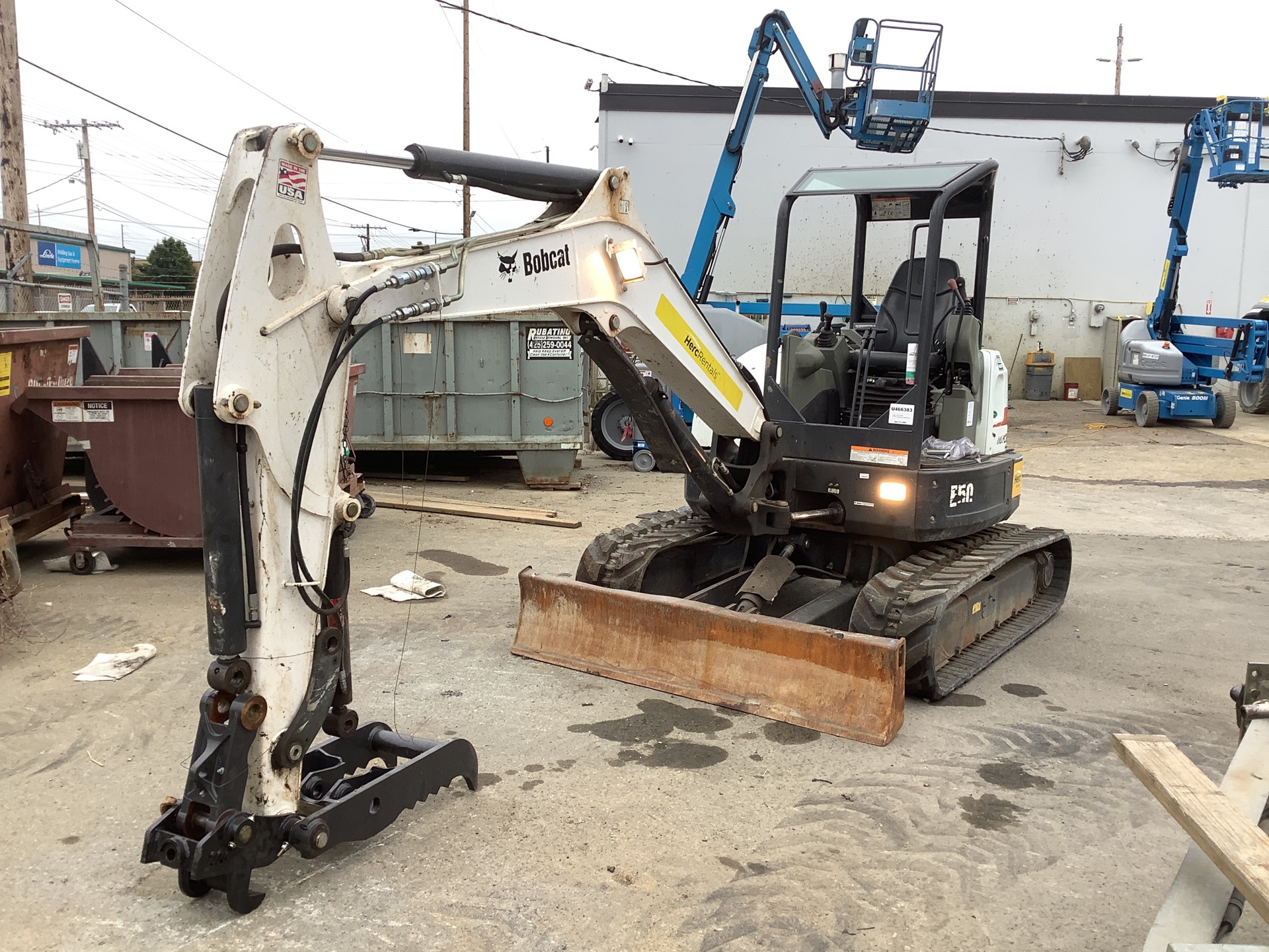 2016 Bobcat E50 Mini Excavator