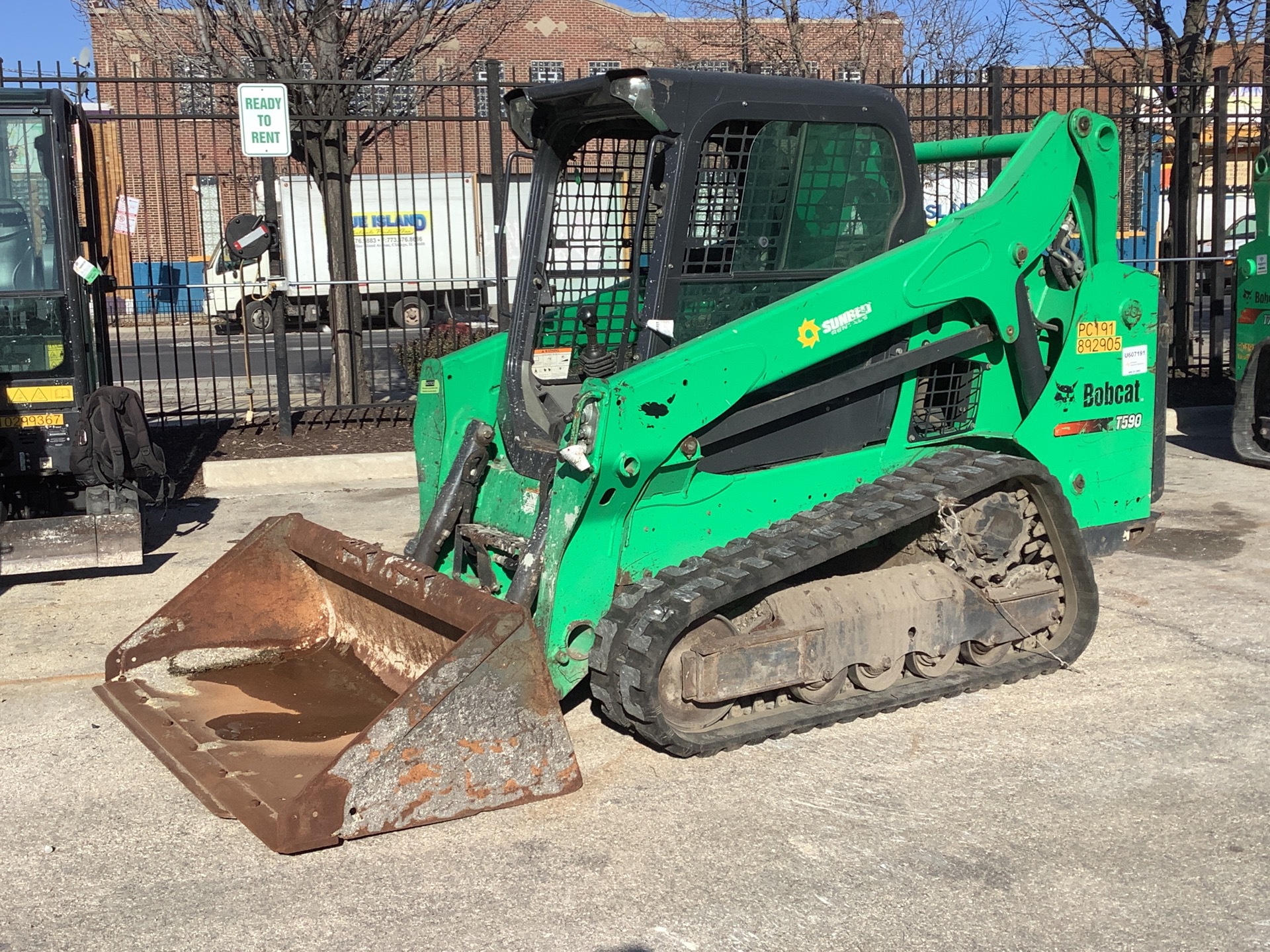 2016 Bobcat T590 Compact Track Loader