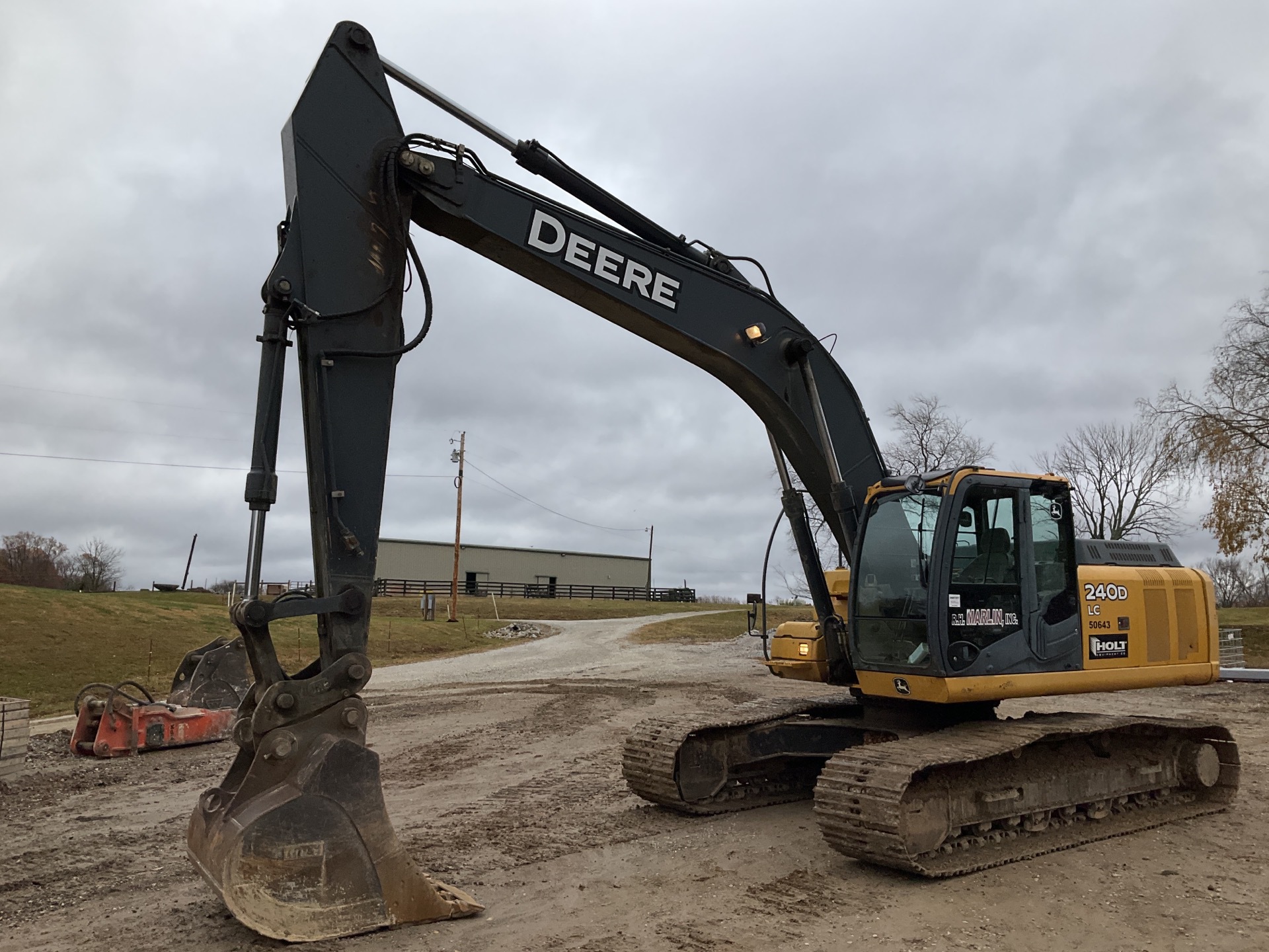 2008 John Deere 240D LC Tracked Excavator