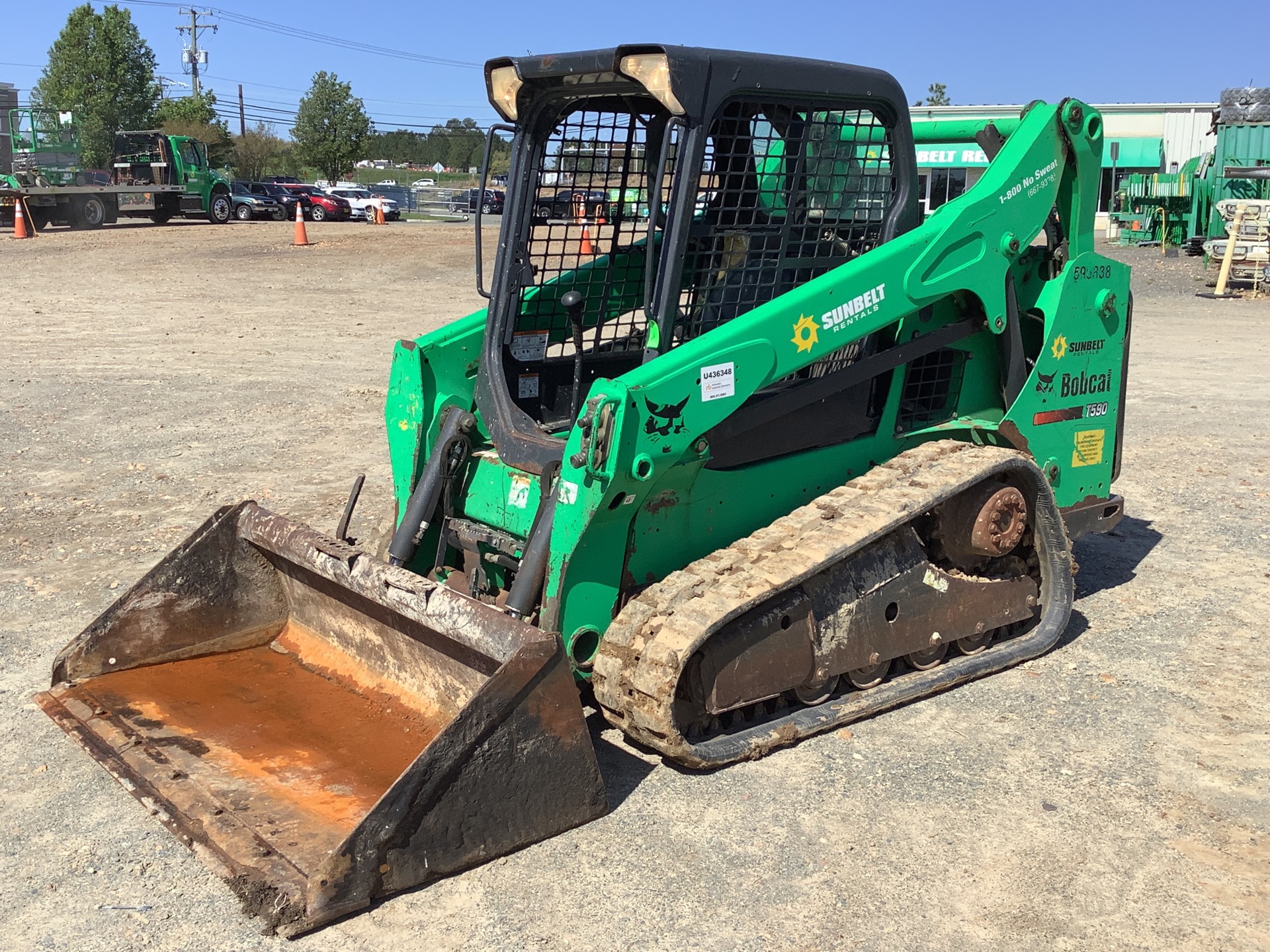 2014 Bobcat T590 Compact Track Loader