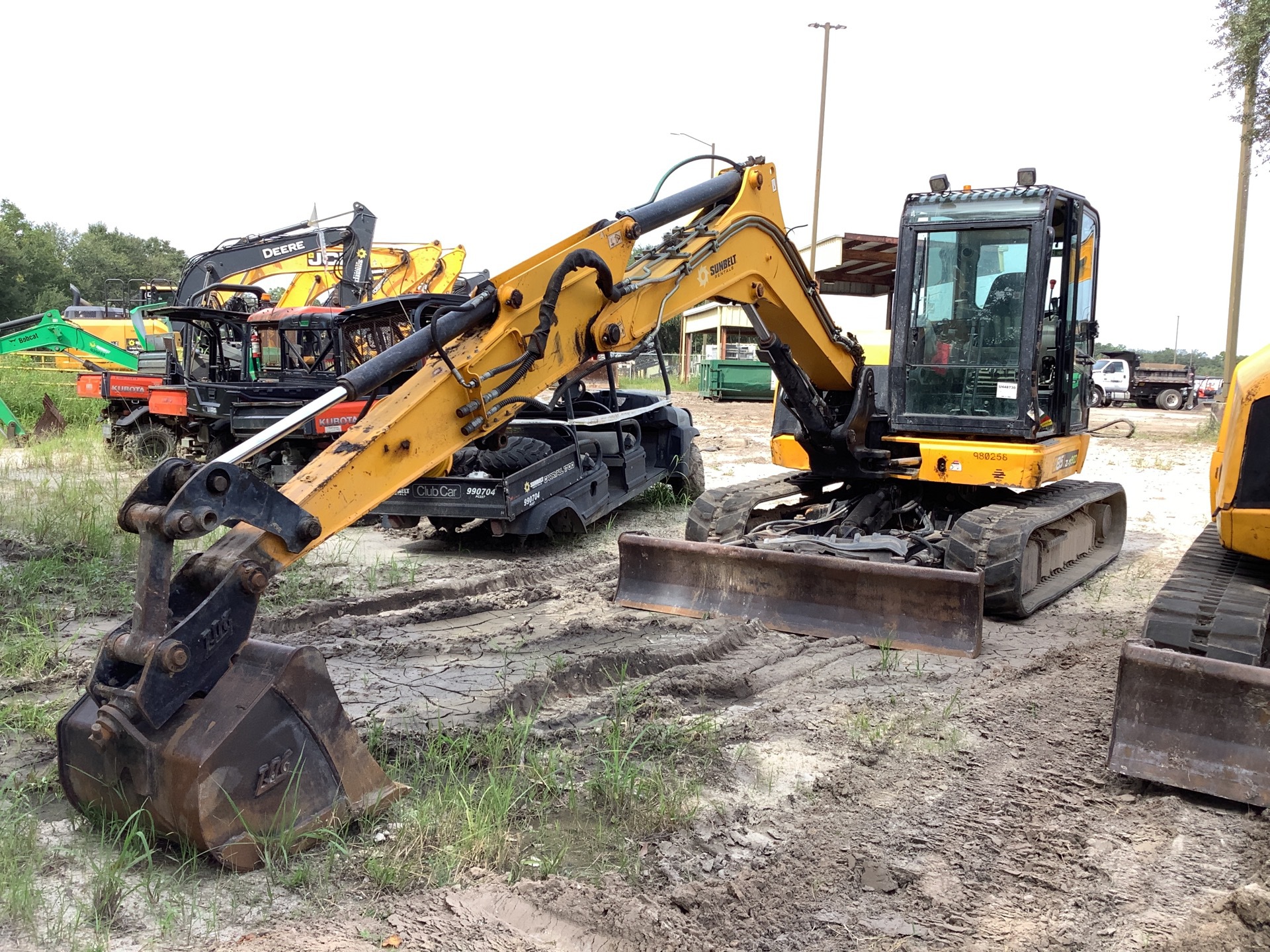 2017 JCB 85Z-1 Mini Excavator