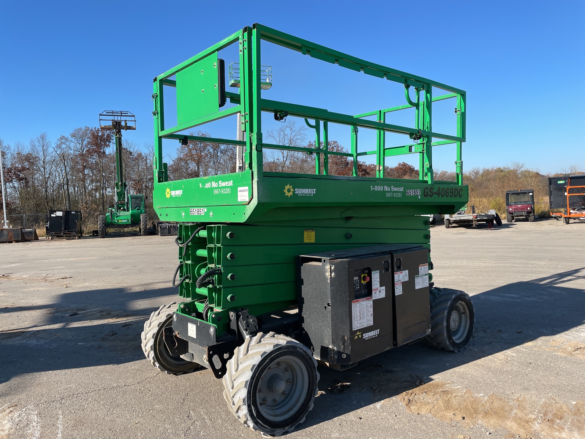 2014 Genie GS4069DC Electric Scissor Lift