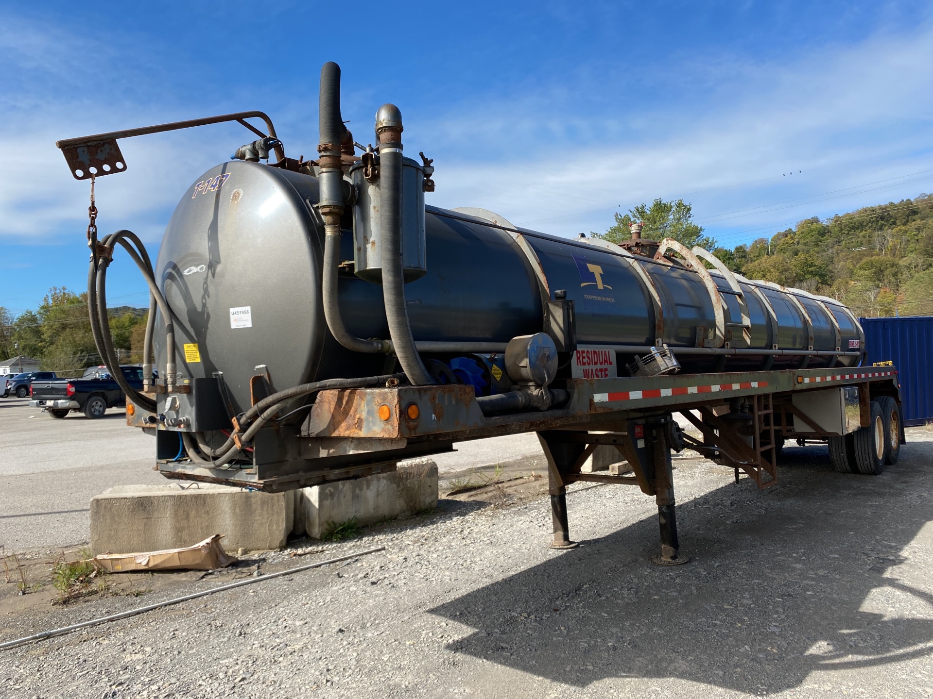 2012 Somerset T/A Vacuum Tanker Trailer