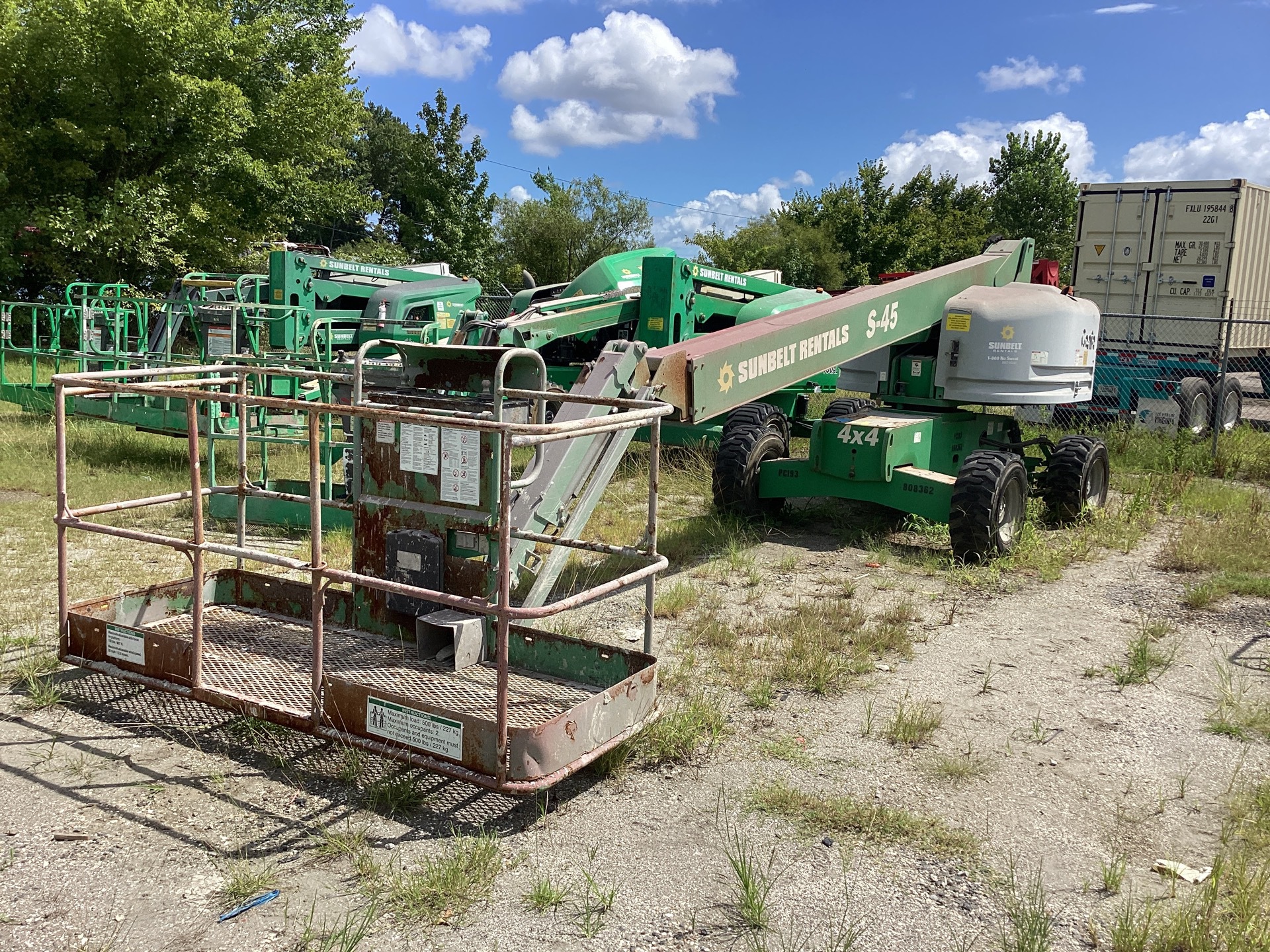 2016 Genie S-45 4WD Diesel Telescopic Boom Lift