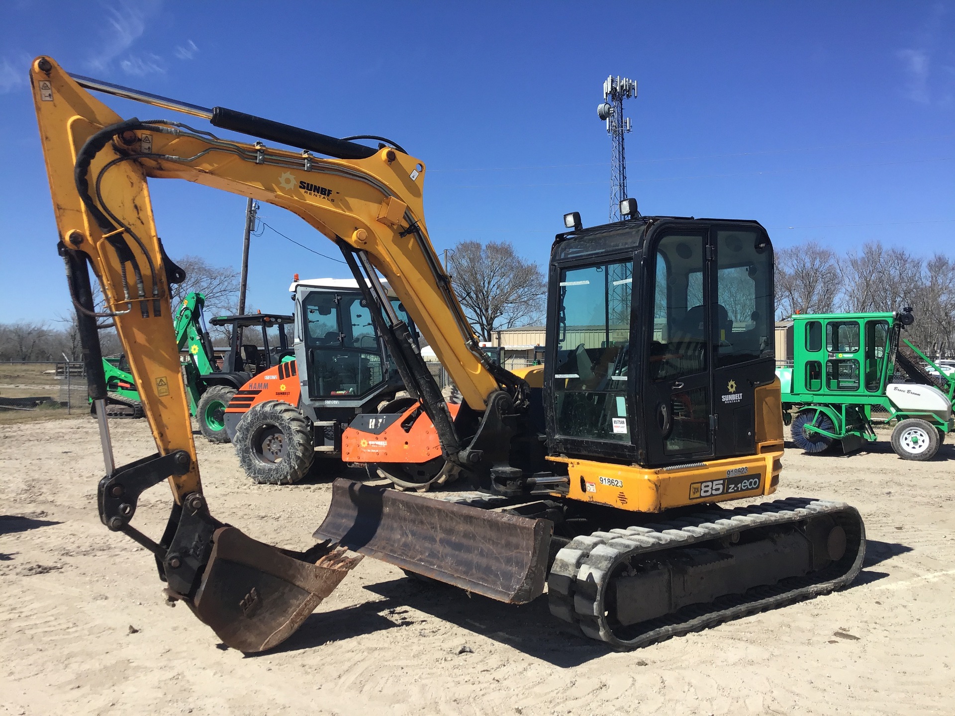 2016 JCB 85Z-1 Mini Excavator