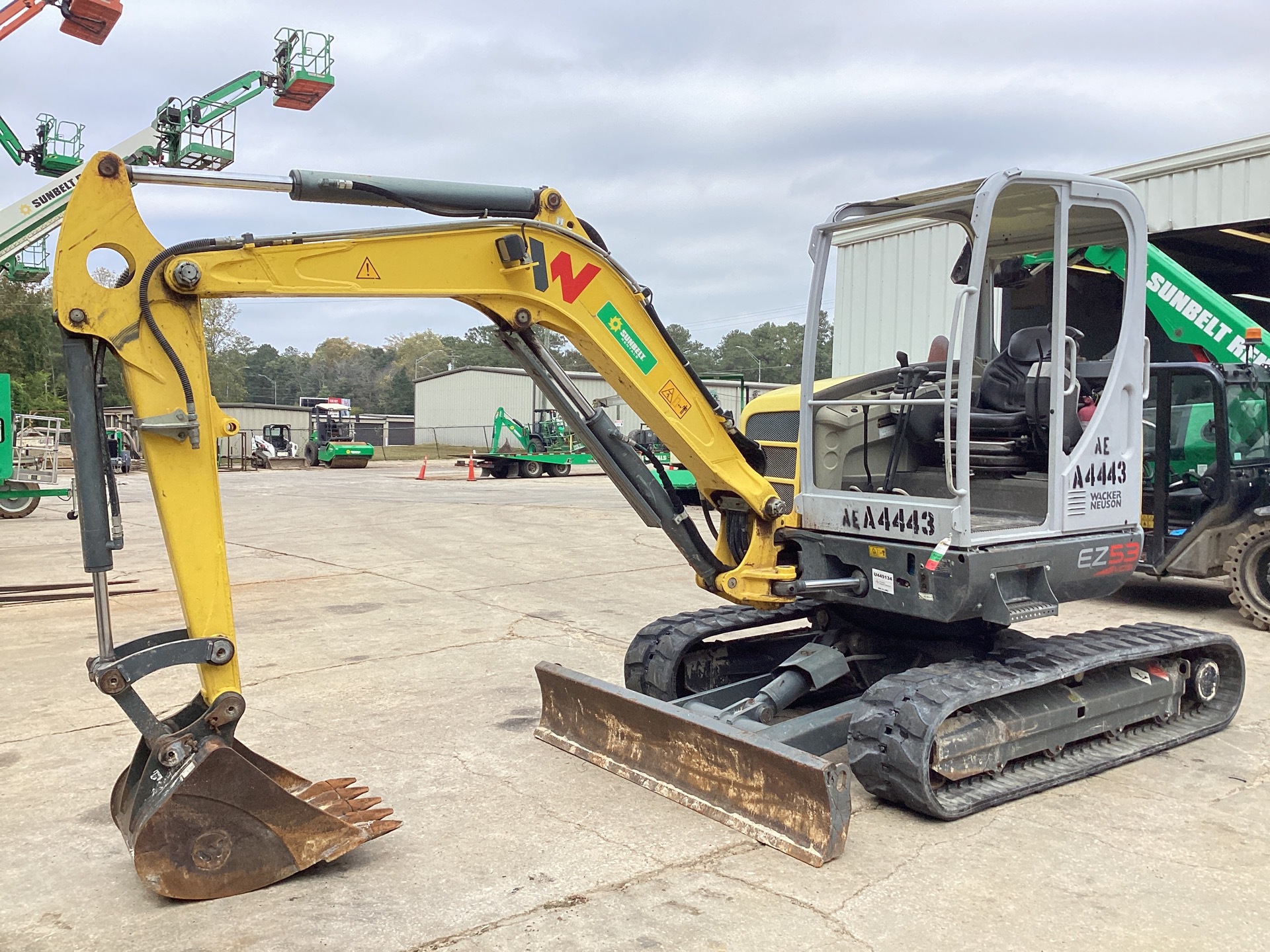 2018 Wacker EZ-53 Mini Excavator