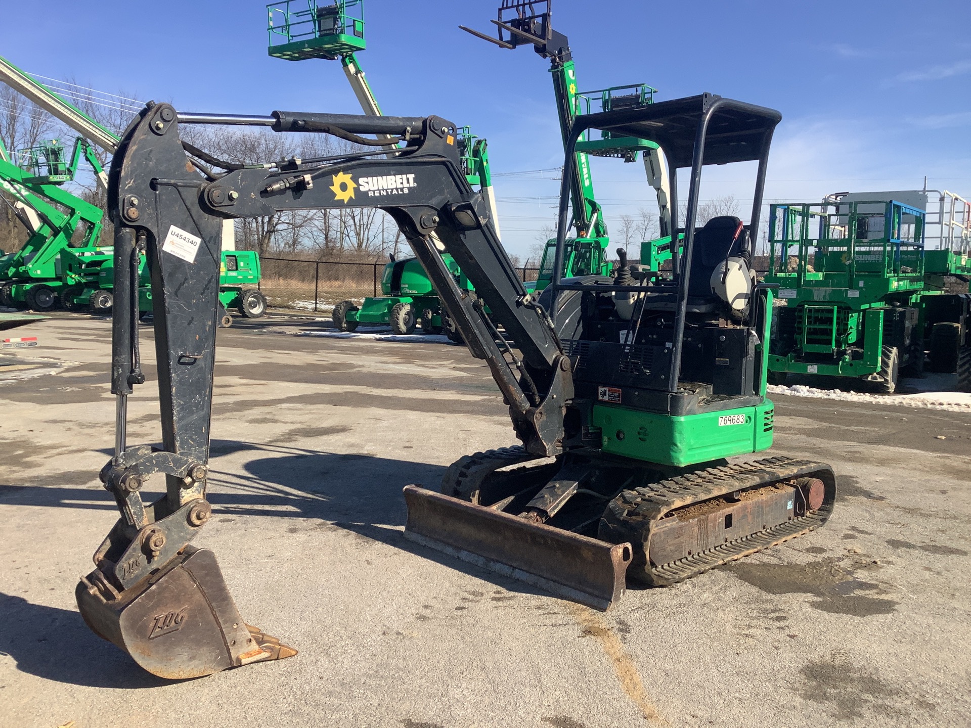 2015 John Deere 26G Mini Excavator