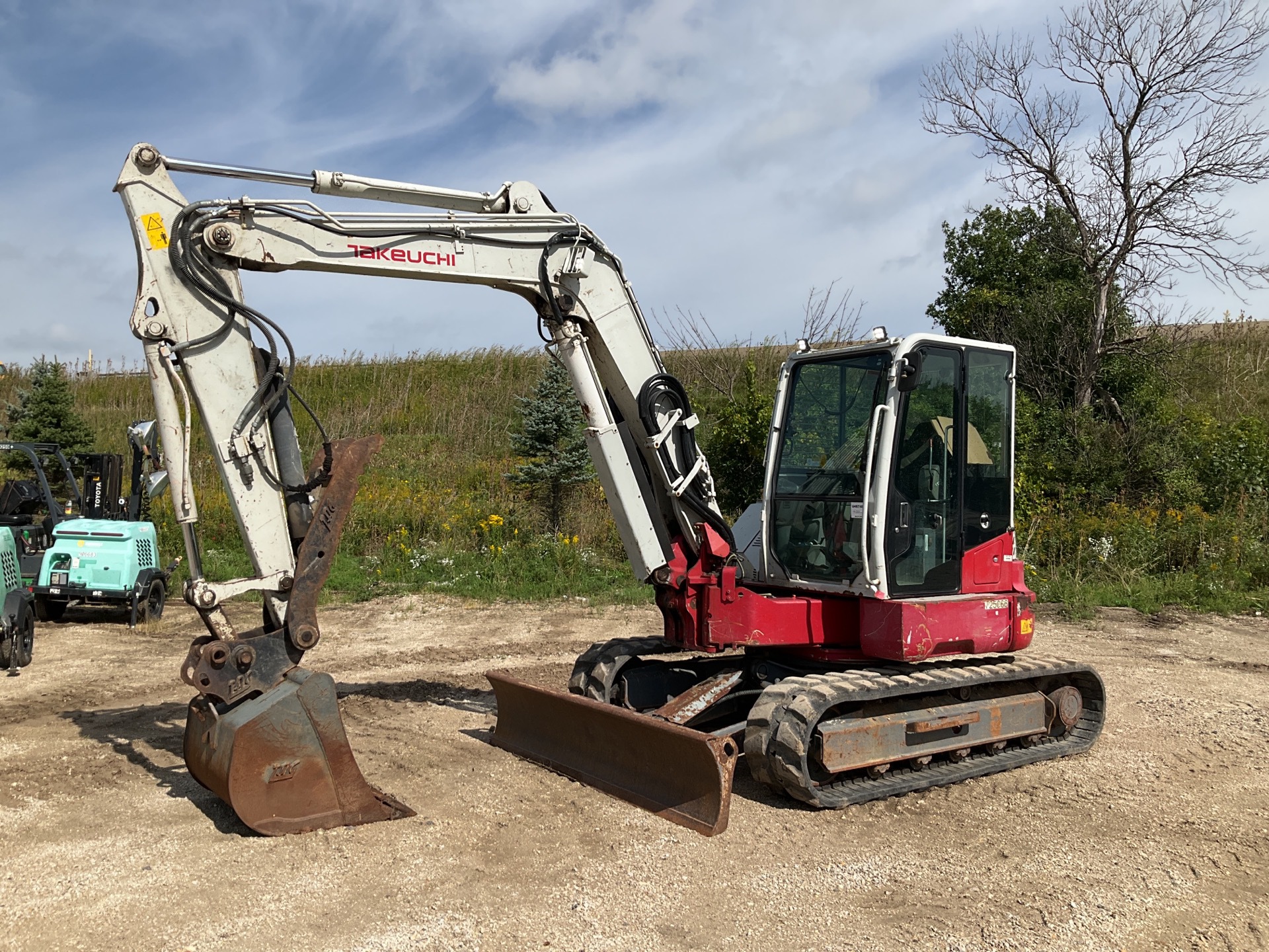 2015 Takeuchi TB280FR Mini Excavator