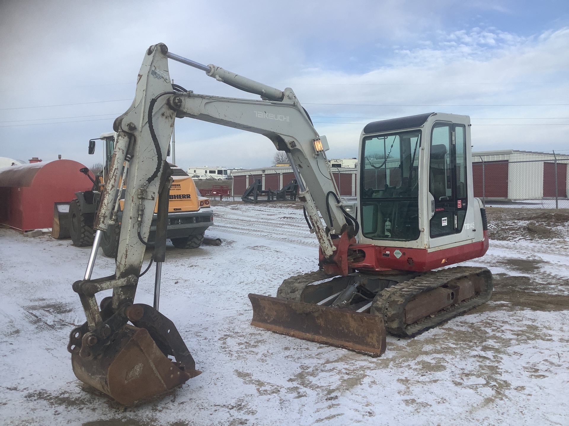 2007 Takeuchi TB145 Mini Excavator