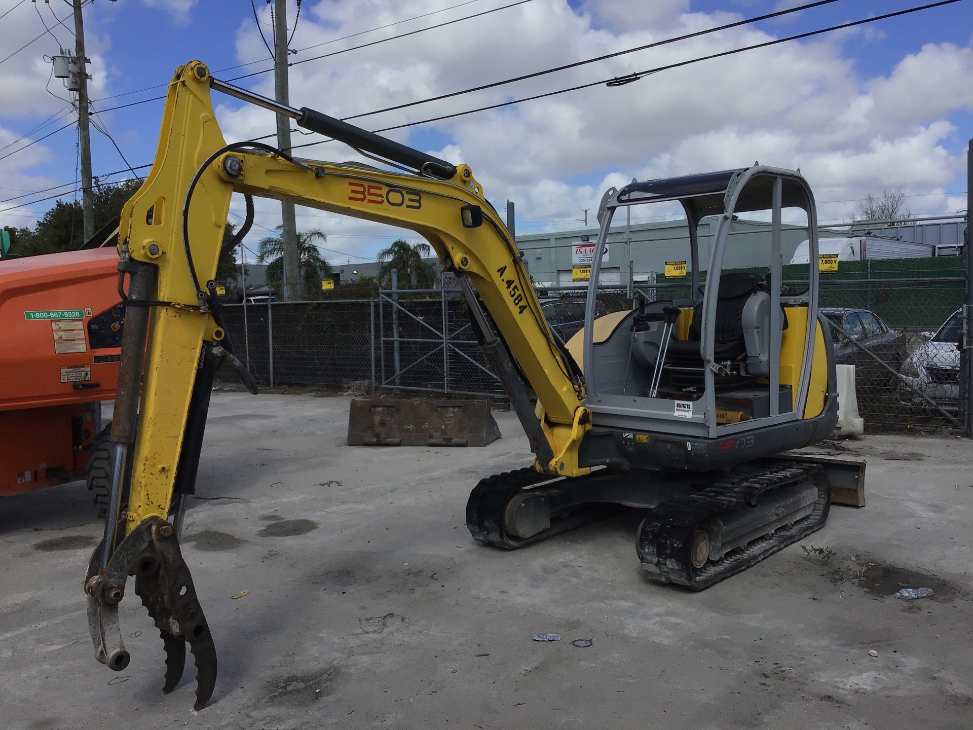 2018 Wacker Neuson 3503 Mini Excavator