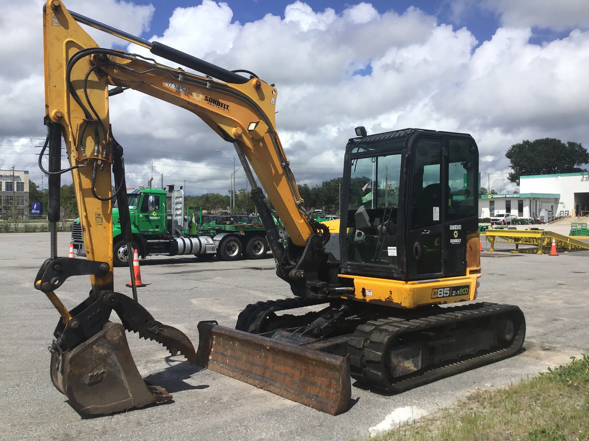 2017 JCB 85Z-1 Mini Excavator