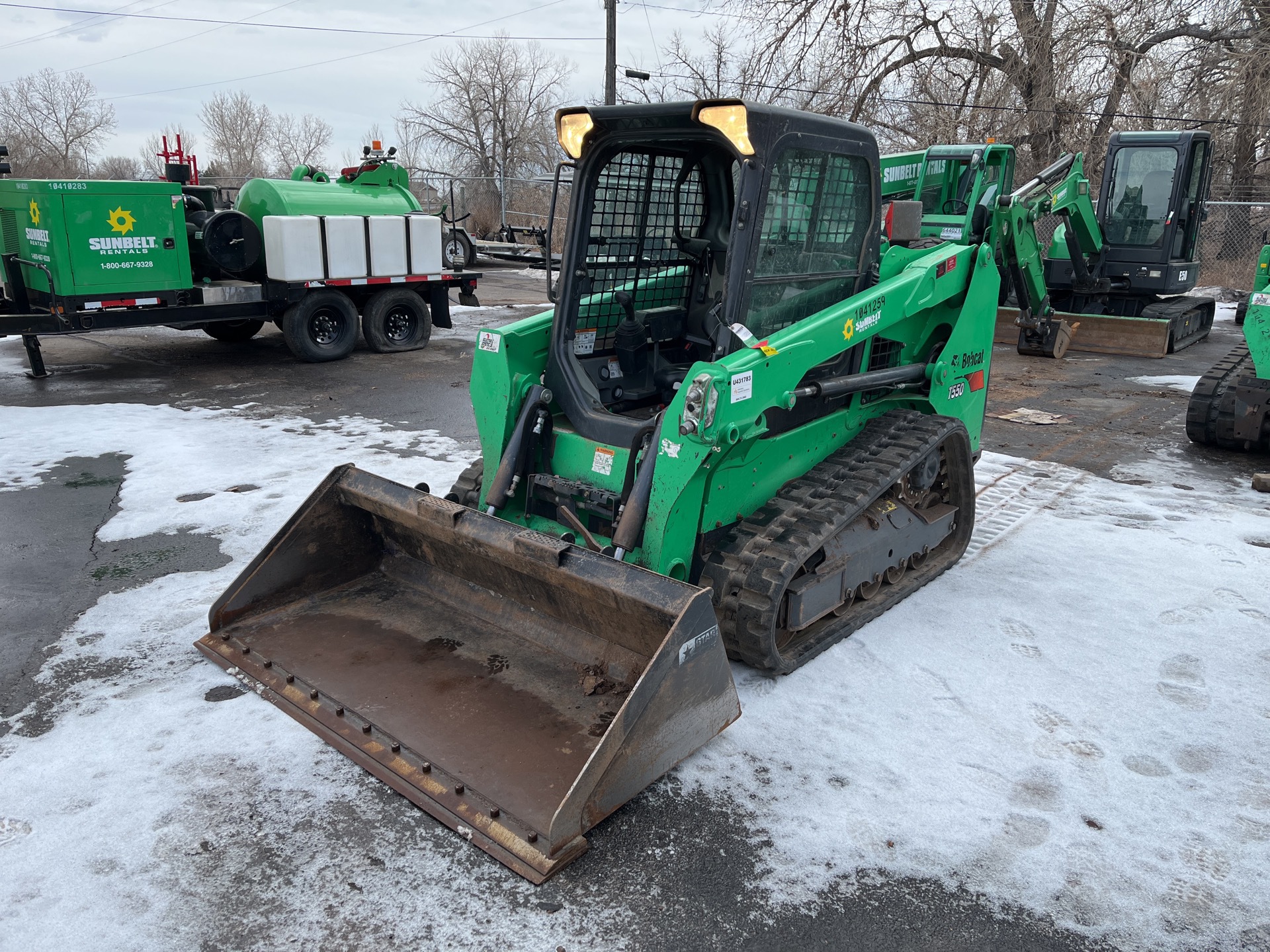 2017 Bobcat T550 Compact Track Loader