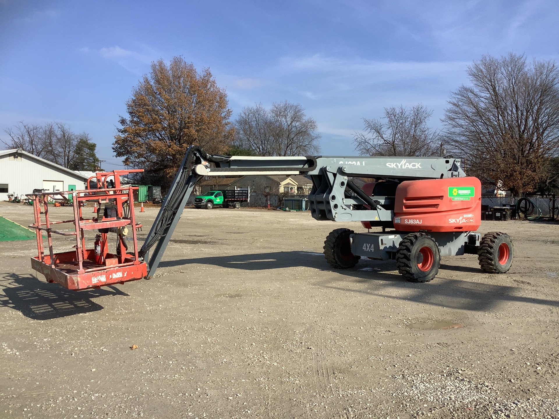 2014 Skyjack SJ63AJ 4WD Diesel Articulating Boom Lift